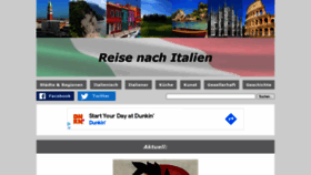 What Reise-nach-italien.de website looked like in 2021 (2 years ago)