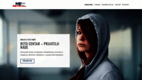 What Retocentar.hr website looked like in 2021 (2 years ago)