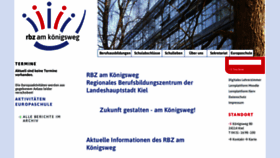 What Rbz-koenigsweg.de website looked like in 2021 (2 years ago)
