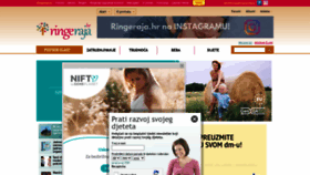 What Ringeraja.hr website looked like in 2021 (2 years ago)