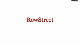 What Rowstreet.com website looked like in 2021 (2 years ago)
