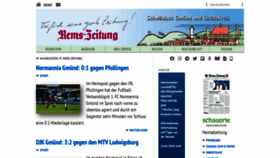 What Remszeitung.de website looked like in 2021 (2 years ago)