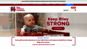 What Rileykids.org website looked like in 2021 (2 years ago)