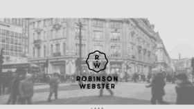 What Robinsonwebster.com website looked like in 2021 (2 years ago)