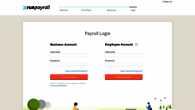What Runpayroll.com website looked like in 2021 (2 years ago)