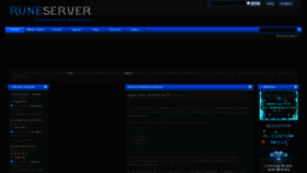 What Rune-server.ee website looked like in 2021 (2 years ago)