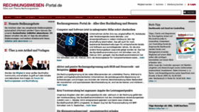 What Rechnungswesen-portal.de website looked like in 2021 (2 years ago)