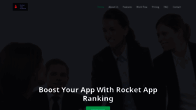 What Rocketappranking.com website looked like in 2021 (2 years ago)