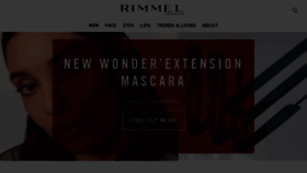What Rimmellondon.com website looked like in 2021 (2 years ago)