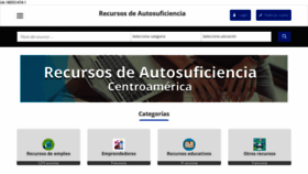 What Recursosdeautosuficienciaca.org website looked like in 2021 (2 years ago)