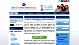 What Researchmasteressays.com website looked like in 2021 (2 years ago)