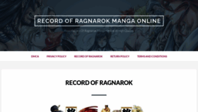 What Read-recordofragnarok.com website looked like in 2021 (2 years ago)