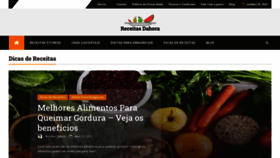 What Receitasdahora.com.br website looked like in 2021 (2 years ago)