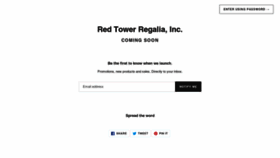 What Redtowerregalia.com website looked like in 2021 (2 years ago)