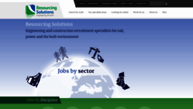What Resourcing-solutions.com website looked like in 2021 (2 years ago)