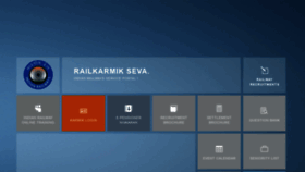 What Railkarmikseva.in website looked like in 2021 (2 years ago)