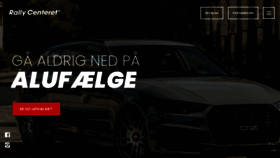 What Rallycenteret.dk website looked like in 2021 (3 years ago)
