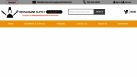 What Restaurantsupplyunlimited.com website looked like in 2021 (2 years ago)