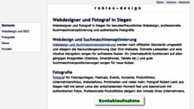 What Robles-design.de website looked like in 2021 (2 years ago)