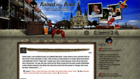 What Raisedonaroux.com website looked like in 2021 (2 years ago)