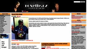 What Roxette.cz website looked like in 2021 (2 years ago)