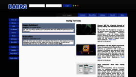 What Rarbg.is website looked like in 2021 (4 years ago)