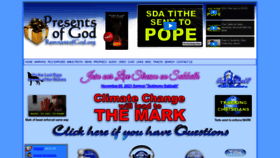 What Remnantofgod.org website looked like in 2021 (2 years ago)