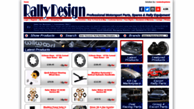 What Rallydesign.co.uk website looked like in 2021 (2 years ago)