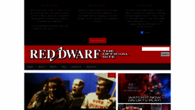 What Reddwarf.co.uk website looked like in 2021 (2 years ago)