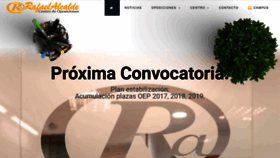 What Raoposiciones.com website looked like in 2021 (2 years ago)