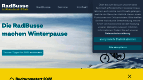 What Regioradler.de website looked like in 2021 (2 years ago)