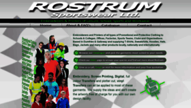 What Rostrumsportswear.co.uk website looked like in 2021 (2 years ago)
