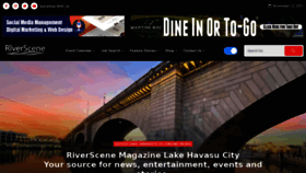 What Riverscenemagazine.com website looked like in 2021 (2 years ago)