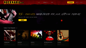 What Rockradio.com website looked like in 2021 (2 years ago)