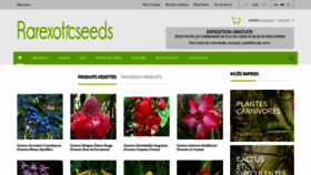 What Rarexoticseeds.com website looked like in 2021 (2 years ago)
