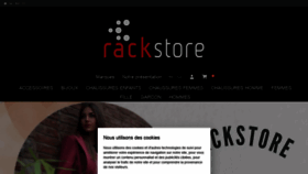What Rackstore.be website looked like in 2021 (2 years ago)
