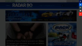 What Radarbo.com.br website looked like in 2021 (2 years ago)