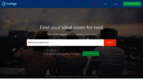 What Roomgo.co.uk website looked like in 2021 (2 years ago)