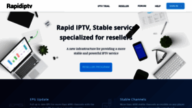 What Rapidiptv.net website looked like in 2021 (2 years ago)