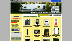 What Rvparksupplies.com website looked like in 2021 (2 years ago)
