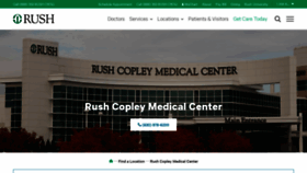 What Rushcopley.com website looked like in 2021 (2 years ago)