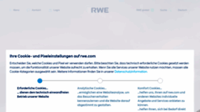 What Rwe.de website looked like in 2021 (2 years ago)