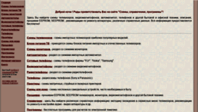 What Radiofan.ru website looked like in 2021 (2 years ago)