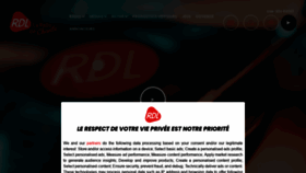 What Rdlradio.fr website looked like in 2021 (2 years ago)