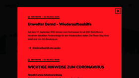 What Rhein-sieg-kreis.de website looked like in 2021 (2 years ago)