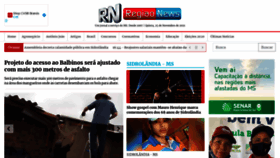 What Regiaonews.com.br website looked like in 2021 (2 years ago)