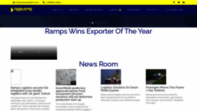What Rampslogistics.com website looked like in 2021 (2 years ago)