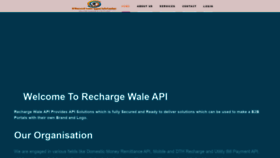 What Rechargewaleapi.com website looked like in 2021 (2 years ago)