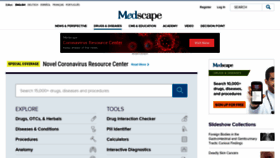 What Reference.medscape.com website looked like in 2021 (2 years ago)