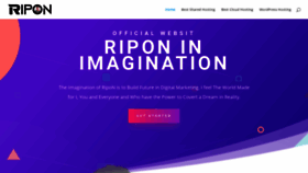 What Ripon.in website looked like in 2021 (2 years ago)